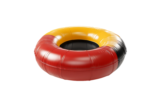 Water Sports Tube Isolated on Transparent Background PNG Image.