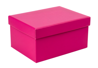 Bright Pink Gift Box for Presentations, Packaging, and Decorative Uses for Parties, Events, or Personal Gifting Needs