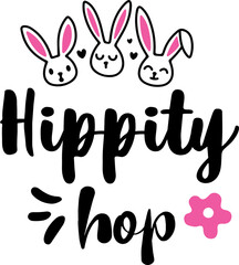 Obraz premium hippity hoppity,