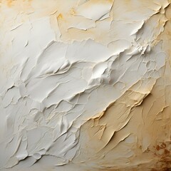 Obraz premium Abstract Beige and White Impasto Texture Painting