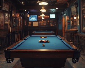 Billiards Room, Classic Bar Setting