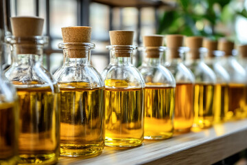 Industrial Sunflower Oil Manufacturing Factory with Tanks and Pipelines, Modern Production Industry, Generative AI