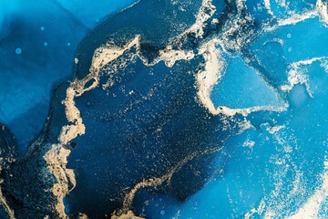 Original artwork photo of marble ink abstract art. High resolution photograph from exemplary original painting. Abstract painting was painted on HQ paper texture to create smooth marbling pattern.