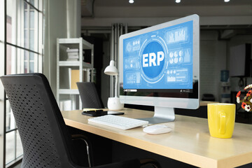 ERP enterprise resource planning software for modish business to plan the marketing strategy