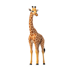 Obraz premium giraffe 3D render