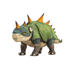 Fototapeta premium rhino 3D render