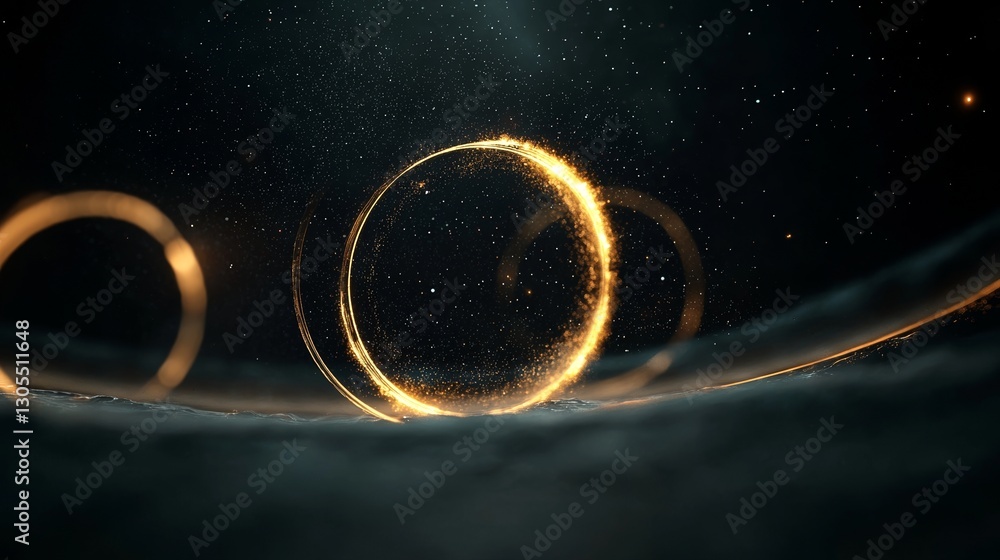 Poster the concept of quantum technology is intertwined with quantum physics, deep learning stock, and the 