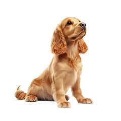 cocker spaniel 3D render