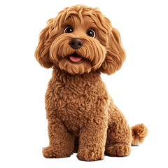 cockapoo 3D render
