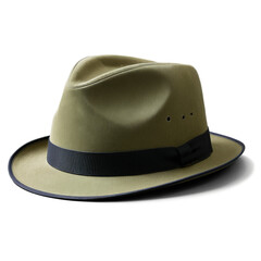Tourist hat isolated on transparent background