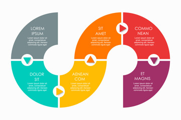 Infographic design template with place for your data. Vector illustration.