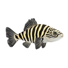 zebra fish 3D render