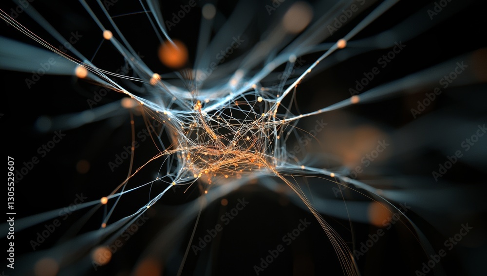 Poster abstract visuals illustrating the swift transfer of global data