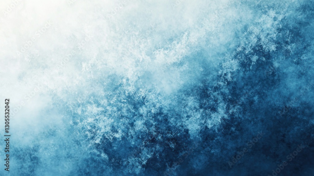Poster Blue And White Swirls Creating A Textured Background Abstractly