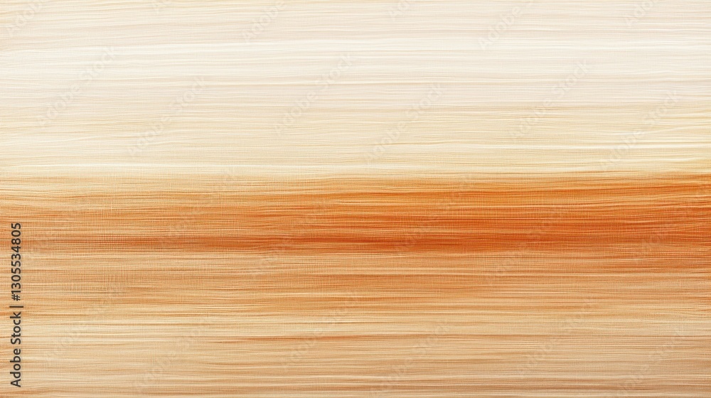 Poster beige and brown horizontal lines create abstract brushstroke texture