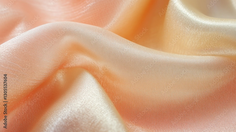 Poster A close up image showing soft textured fabric