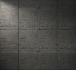 Old black background. Wallpaper in grunge style. Concrete texture. Black acrylic stains isolated on white. Hand drawn banner, label, frame shape. Black textured design elements.generative ai