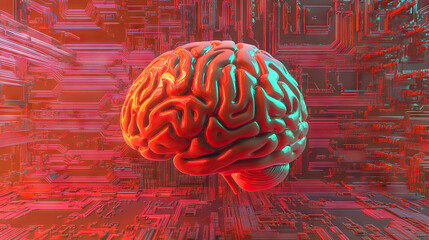 brain technology circuits artificial intelligence AI A.I. futuristic quantum computing