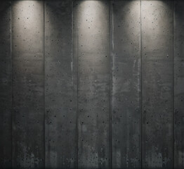 Old black background. Wallpaper in grunge style. Concrete texture. Black acrylic stains isolated on white. Hand drawn banner, label, frame shape. Black textured design elements.generative ai
