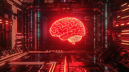 brain technology circuits artificial intelligence AI A.I. futuristic quantum computing