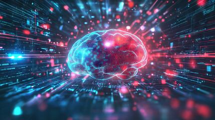 brain technology circuits artificial intelligence AI A.I. futuristic quantum computing