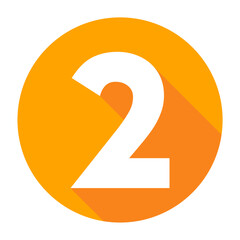 Number 2 icon