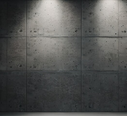 Old black background. Wallpaper in grunge style. Concrete texture. Black acrylic stains isolated on white. Hand drawn banner, label, frame shape. Black textured design elements.generative ai