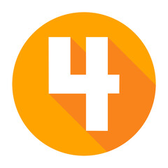 Number 4 icon