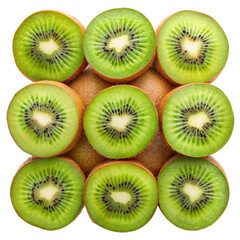 Fototapeta premium kiwi fruit slices