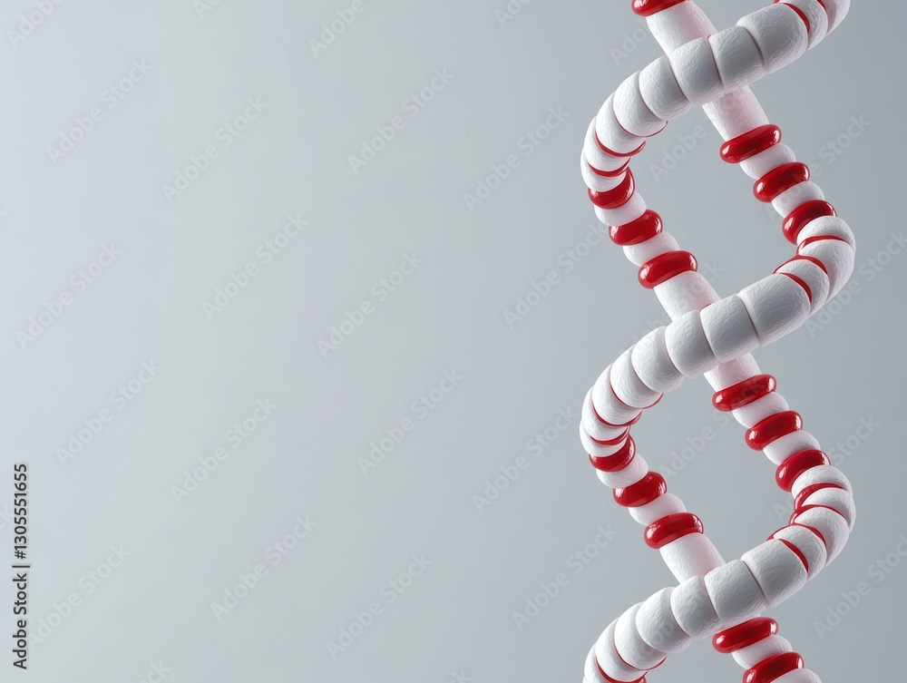Aufkleber abstract dna background for science projects and templates in modern design