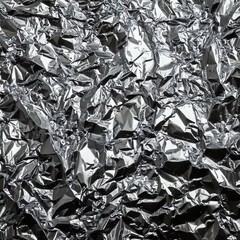 wrinkled aluminum foil texture