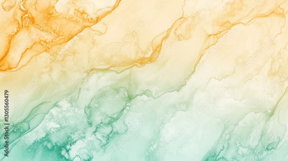 Aufkleber Abstract image showing gradient colors and textured ink