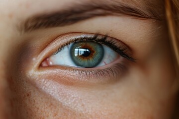 Fototapeta premium A woman with a bruise under her eye is domestic violence .