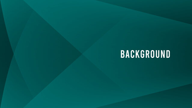 Abstract background with turquoise triangle pattern, cross shape, modern geometric texture, diagonal rays and angles