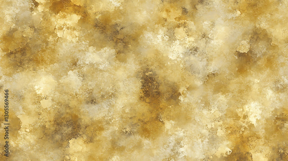 Poster fluid gold texture with dynamic brushstrokes and abstract composition