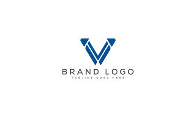 letter V logo design vector template design for brand.