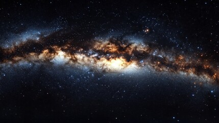 Obraz premium Cosmic Milky Way Galaxy