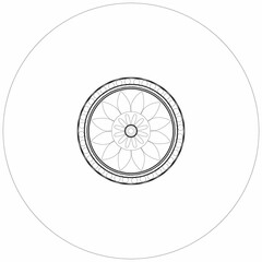 mandala design vector