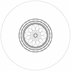 mandala design vector