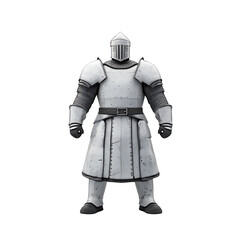 Fototapeta premium futuristic knight 3D render