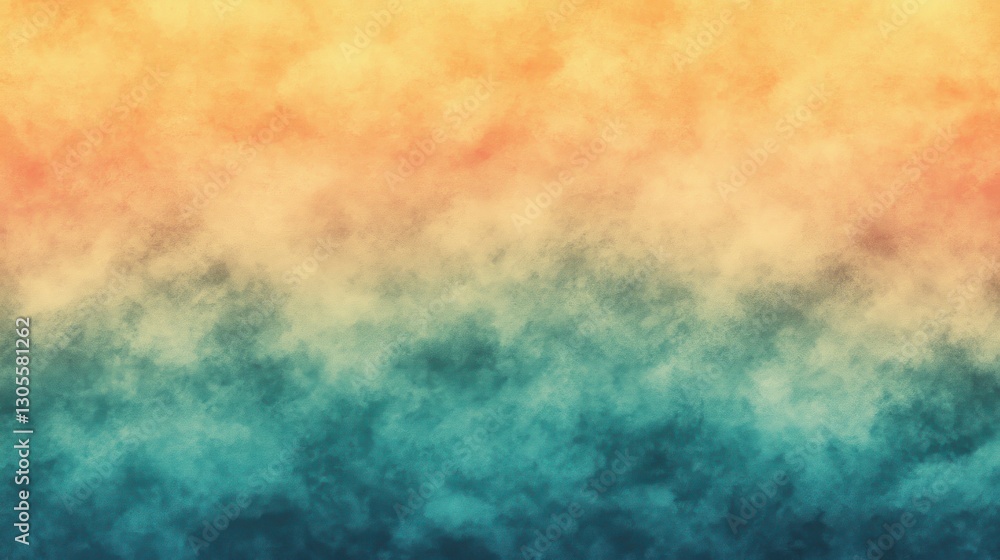 Poster the artistic gradient of vibrant colors and blending textures