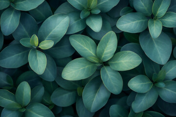 green leaves background, abstract texture of tropical leaf plants,