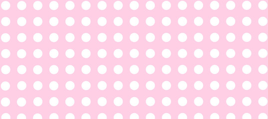 Pink abstract background with white dots