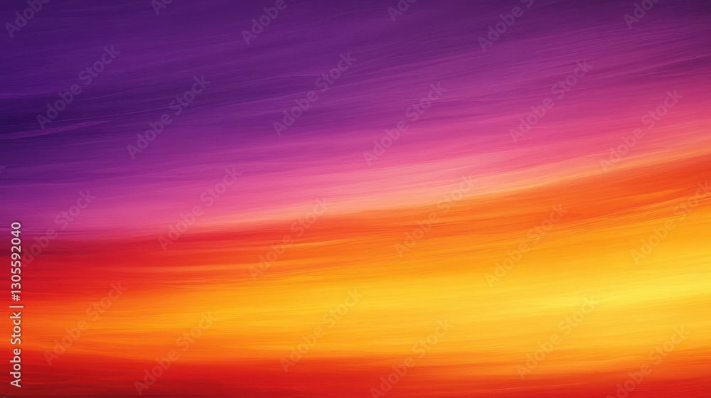 Aufkleber gradient of colors depicting a beautiful abstract sunset background