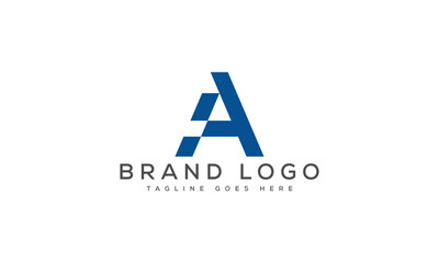 letter A logo design vector template design for brand.