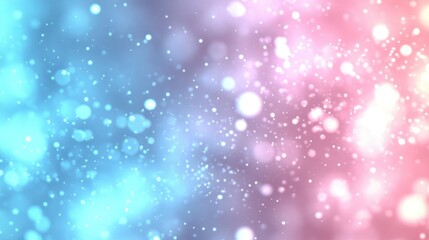 Obraz premium Sparkling abstract background illustration featuring various sized dots of light