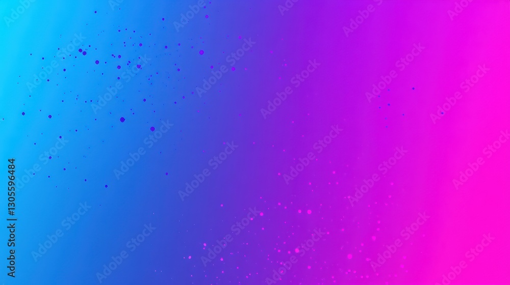 Poster Blue and Pink Abstract Gradient Background with Subtle Speckles