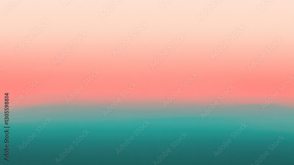 Poster A soft gradient of colors transitioning from top to bottom