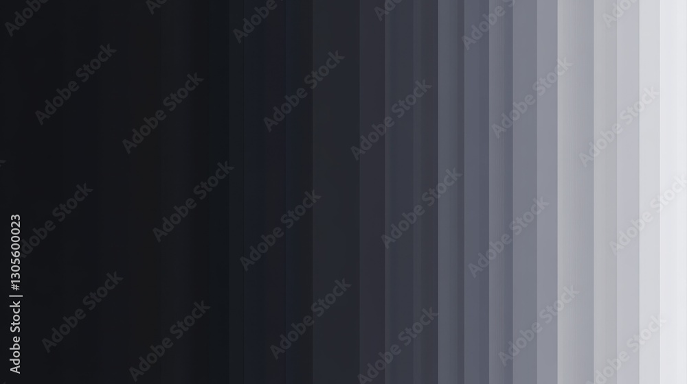 Aufkleber Vertical rectangular lines of varying shades create a gradient