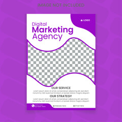 marketing business vector flyer design layout